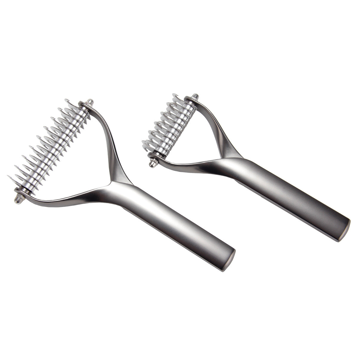 Pet Dog Open Knot Comb Double-sided Hair Removal Comb To Float Hair Comb Zinc Alloy Material Pet Industry Applicable Products