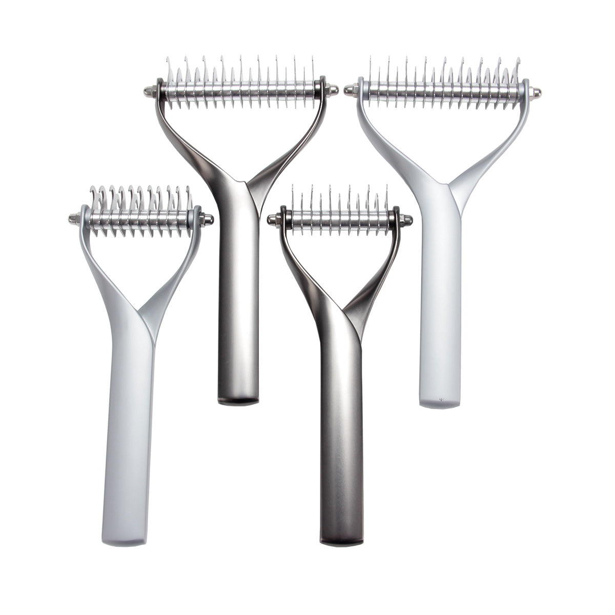 Pet Dog Open Knot Comb Double-sided Hair Removal Comb To Float Hair Comb Zinc Alloy Material Pet Industry Applicable Products