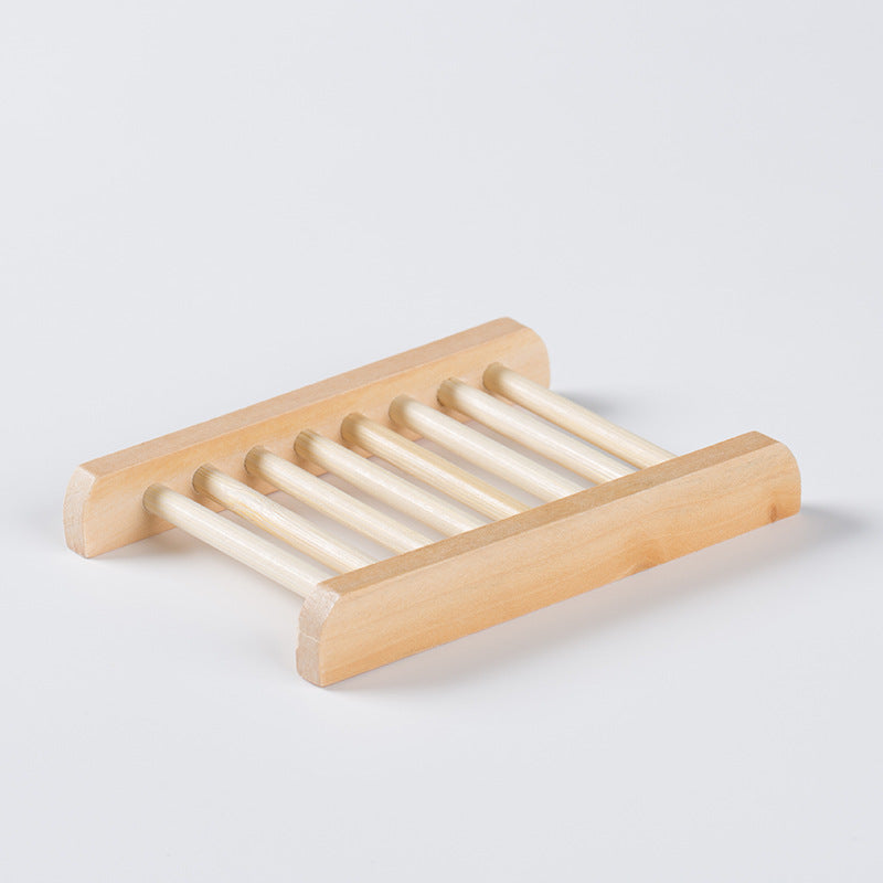 Factory LOGO Creative Soap Holder Wholesale Wooden Soap Box Wooden Draining Soap Holder Bamboo Handmade Soap Holder
