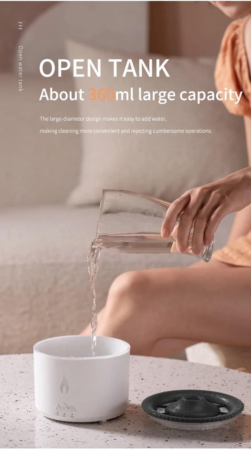 Cross-border Simulation Of The New Spit Ring Ring Aromatherapy Machine Humidifier Household Commercial Charging Desktop Spray Home Gifts