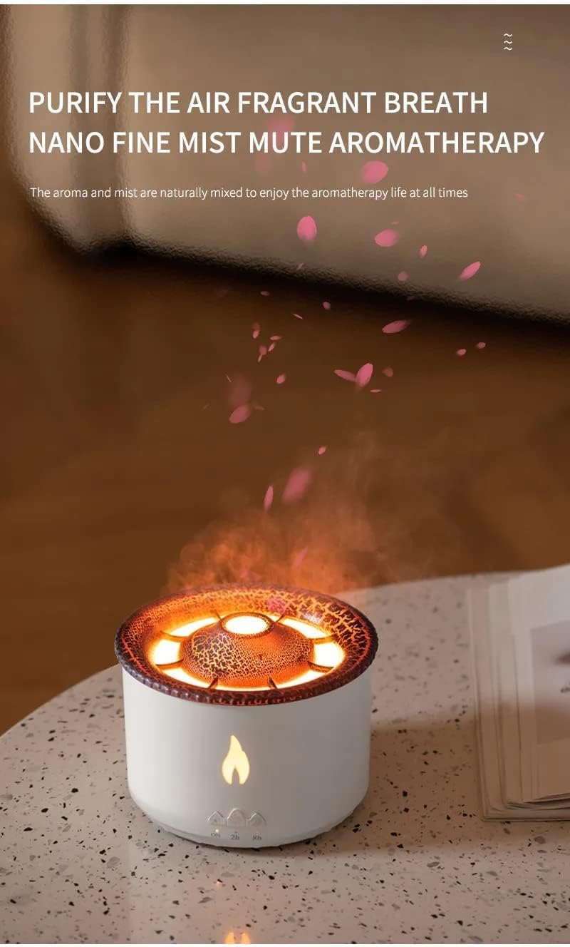 Cross-border Simulation Of The New Spit Ring Ring Aromatherapy Machine Humidifier Household Commercial Charging Desktop Spray Home Gifts