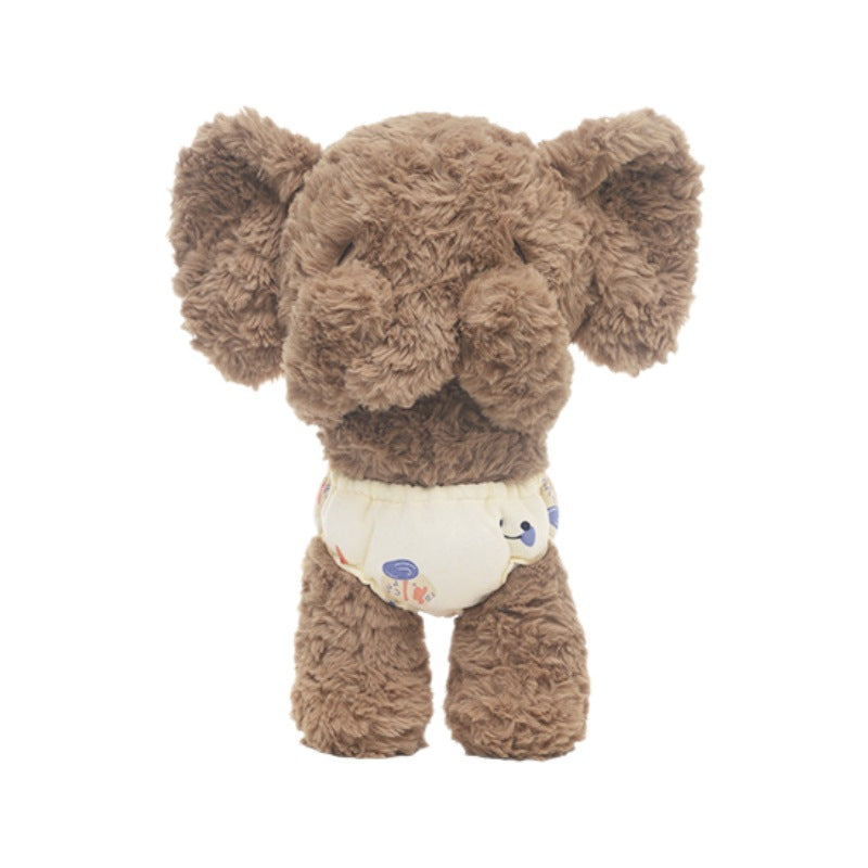 Catch Fun New Year Baby Elephant Plush Toy Cute Elephant Doll Doll Sleeping Pillow Doll Girl Birthday Gift