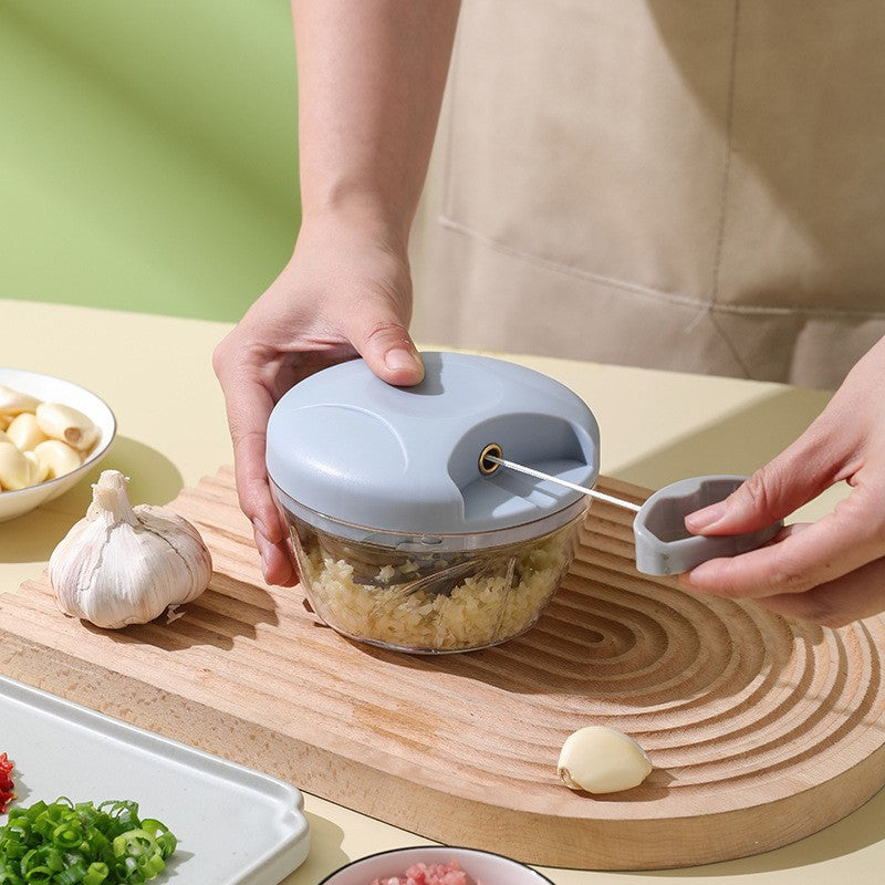 Household Garlic Puller Mincer Garlic Pounder Manual Garlic Masher Meat Grinder Multi-functional Food Supplement Cooking Machine Mixer