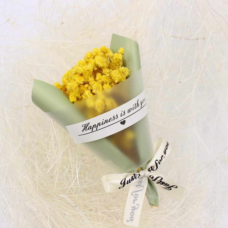 Cross-border Valentine's Day Mini Flower Blossom Star Immortal Dried Flower Creative Gift Box With Accompanying Ceremony Decoration