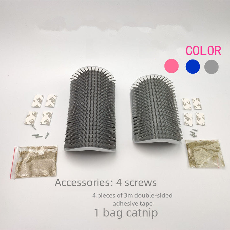 Corner Hair Scratcher Cat Corner Scratcher Massage Scratcher Scratching Artifact Self-Hi Scratching Face To Floating Hair Pet Supplies