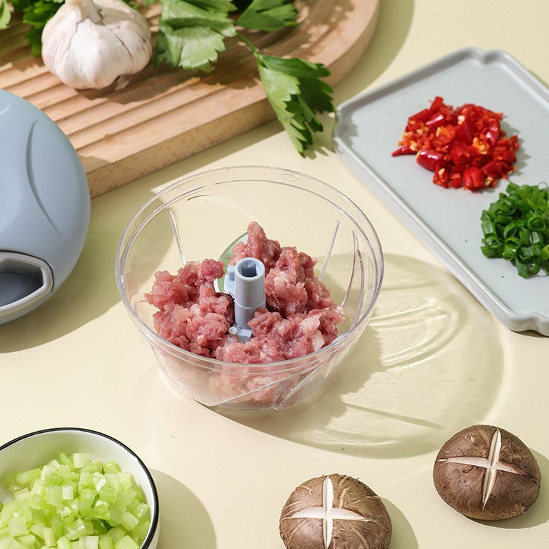 Household Garlic Puller Mincer Garlic Pounder Manual Garlic Masher Meat Grinder Multi-functional Food Supplement Cooking Machine Mixer