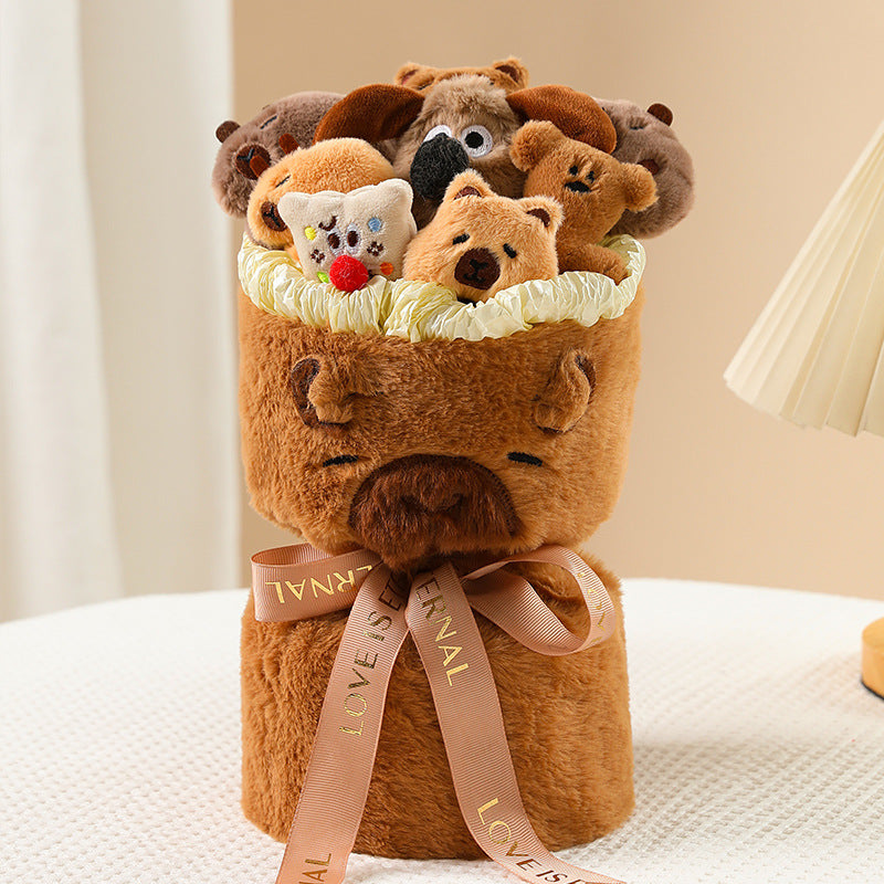 New Kappi Barra Around Tanabata Valentine's Day Cartoon Dolls Flower Bouquet For Girlfriend Cute Fun Birthday Gift