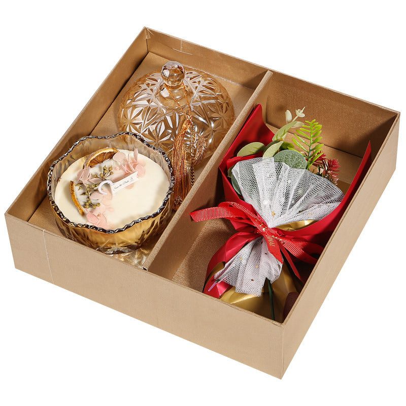 Christmas Gifts For Colleagues And Employees Advanced Sense Practical Accompanying Gifts Aromatherapy Candle Company Welfare Birthday Gifts
