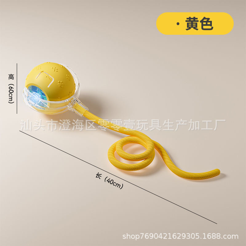 Amazon Explosions Product Chug Ball Cat Toy Electric Rolling Ball Self-Hei Depressing Smart Cat Ball