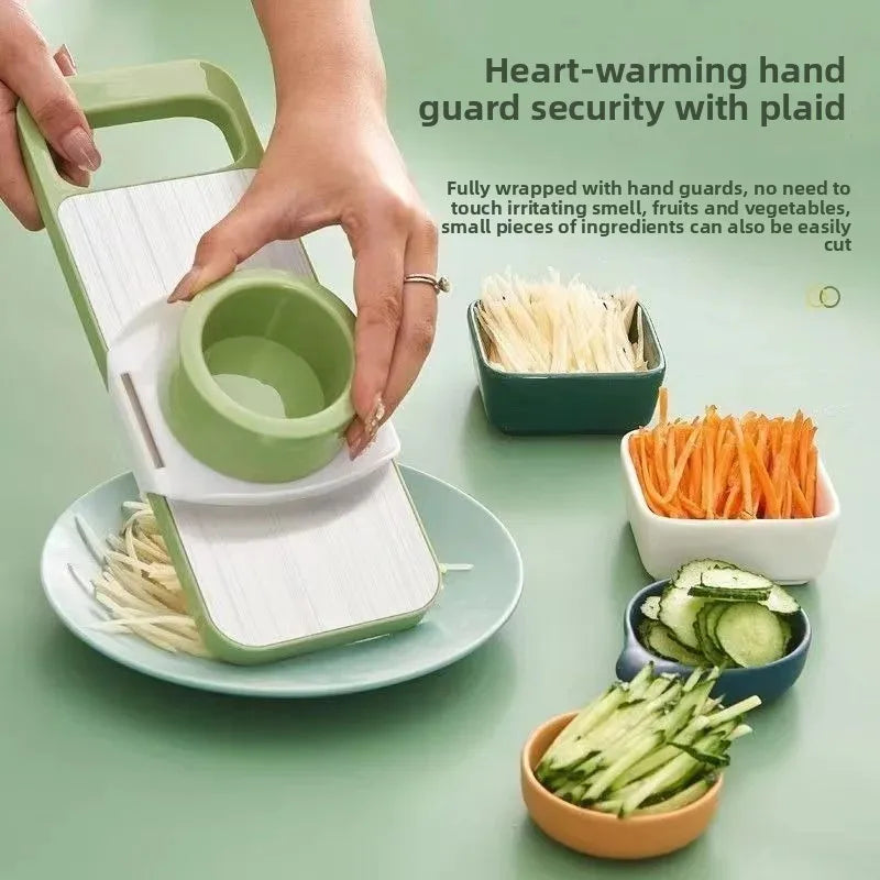 Stainless Steel Grater Vegetable Cutter Kitchen With Extra Thick Multi-function Stainless Steel Shredder Potato Shredder