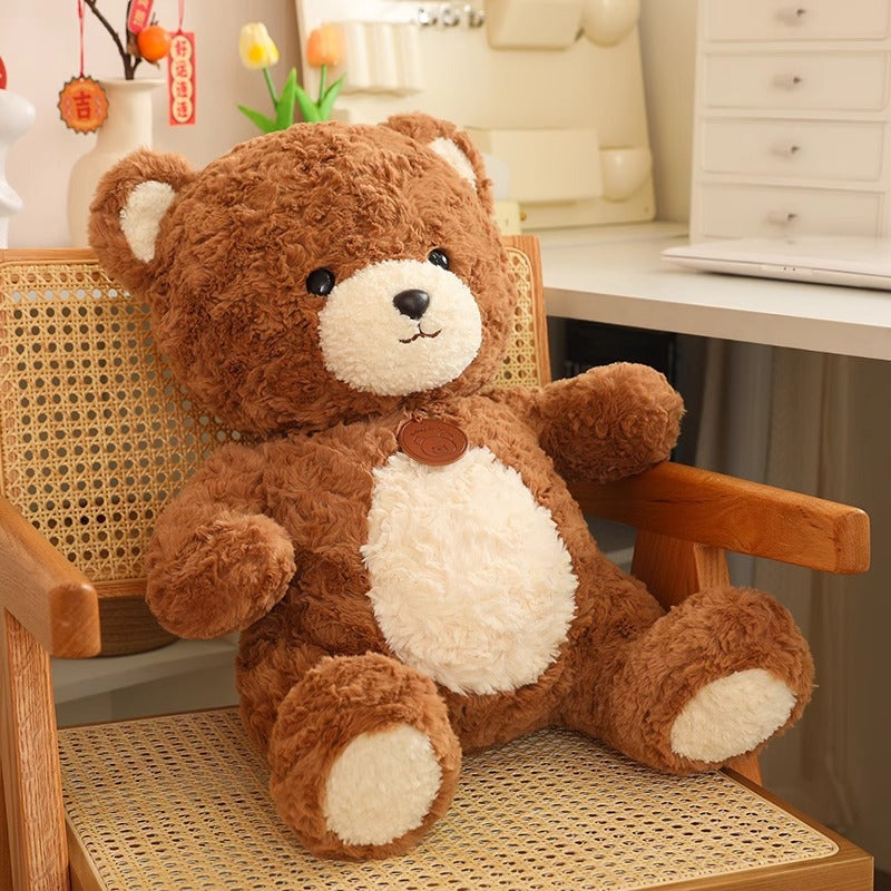 Cute Bear Warrior Doll Teddy McGee Bear Doll Plush Toy Rag Doll Children's Birthday