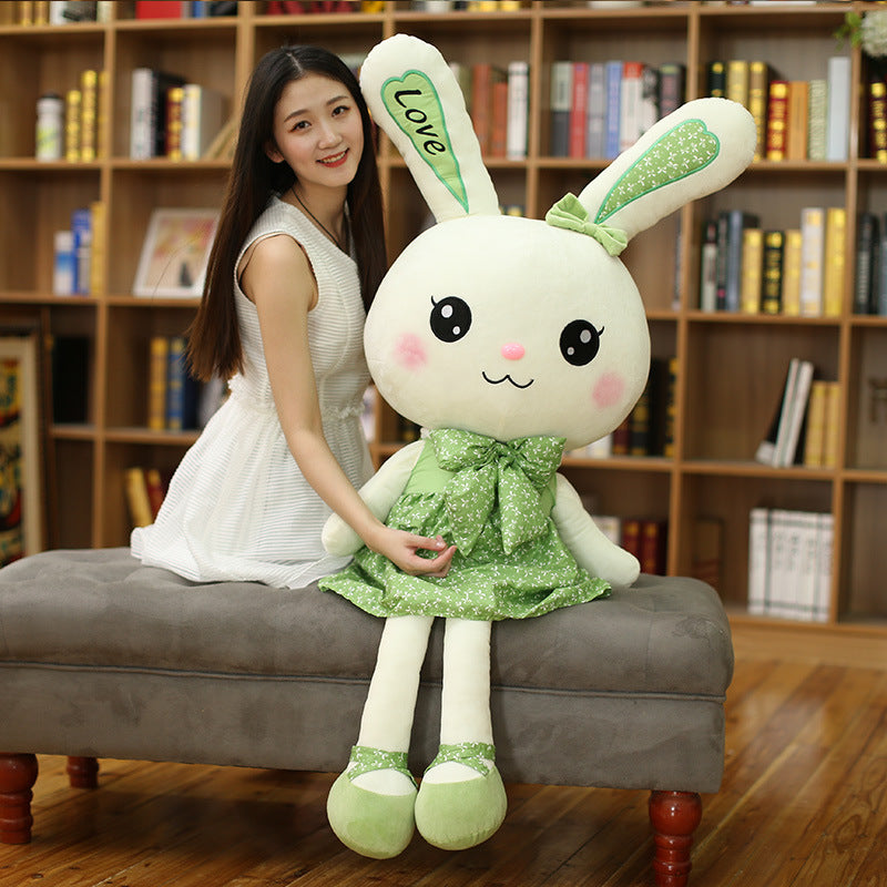 Rabbit Doll Large Plush Toy Girls Bed Sleeping Rag Doll Super Soft Doll Cute Birthday Gift