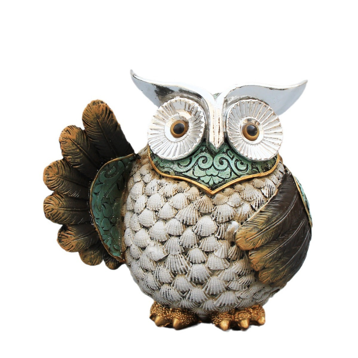 Xuanli Owl Resin Animal Products Wholesale Noble Wedding Gift Resin Craft Home Decoration Gift Good