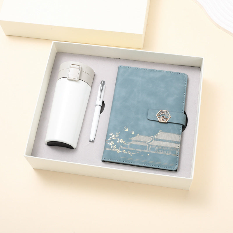 To Be No. 1 Coffee Cup Notebook Suit School Anniversary Gift Box Graduation Season Gift Logo