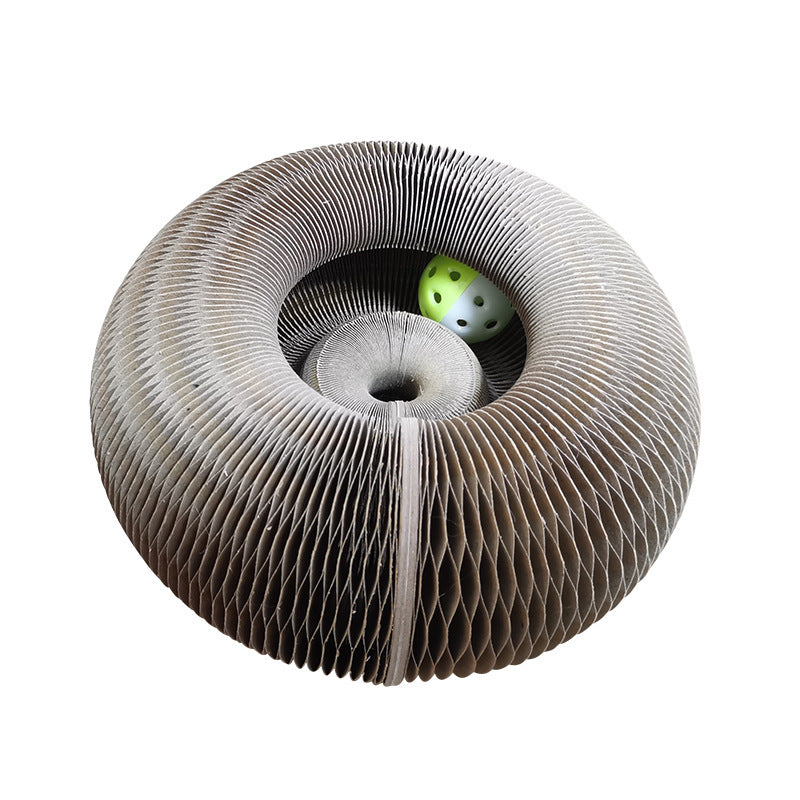 Explosions Source Manufacturers New Products Magic Organ Cat Scratch Board Cat Toy With Bell Cat Scratch Toy Spot