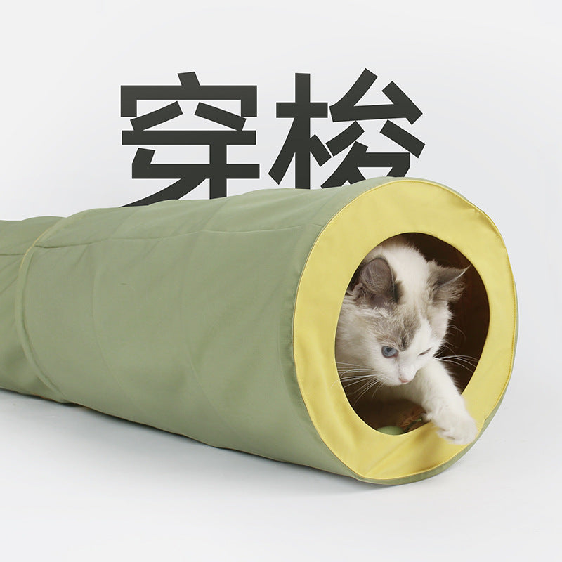 Jizaizi Factory Direct Original Products Cat Tunnel Four Seasons Universal Foldable Cat Channel Educational Toys