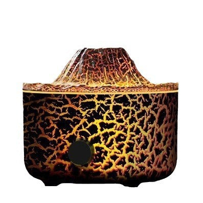 New Volcanic Lava Aromatherapy Machine Home Desktop Flame Humidifier Advanced Sense Simulation Flame Aromatherapy Machine Cross Border