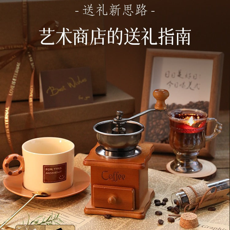 Teacher's Day Send Teacher Hand Grinding Coffee Machine Gift Box Birthday Gift Girl Send Best Friend Practical High Sense Boy
