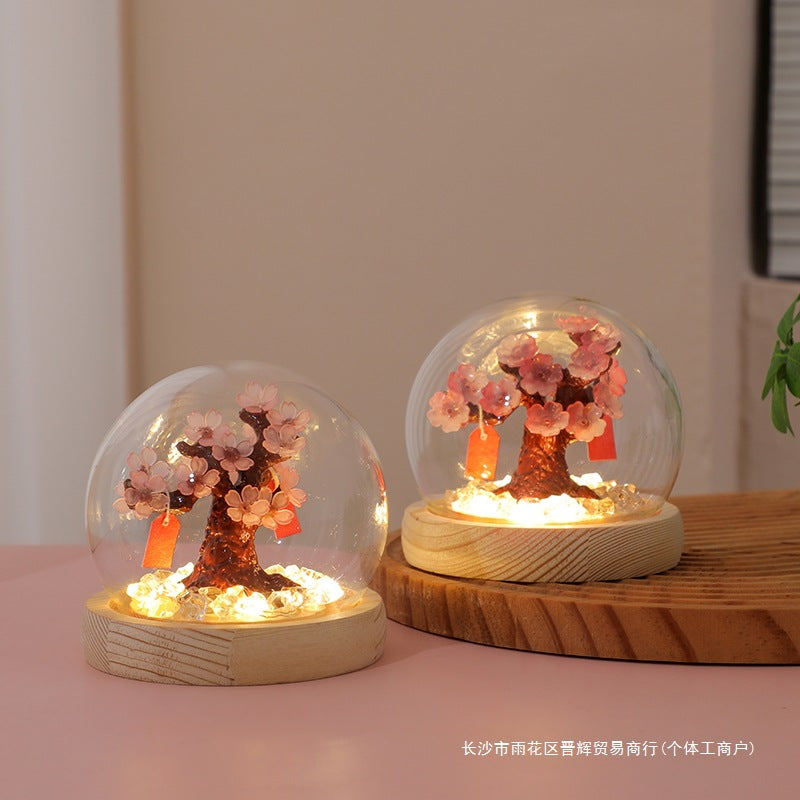 Wishing Tree Nightlight Handmade DIY Material Sense Niche Birthday Gift Girl's Best Friend For Girl Christmas