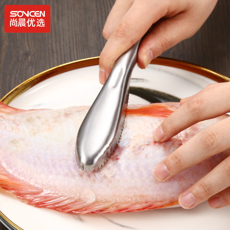Fish Scale Device Manufacturers Wholesale Stall Products Creative Kitchen Tools Home Hotel Labor-saving Manual Thickening Fish Scale Planing