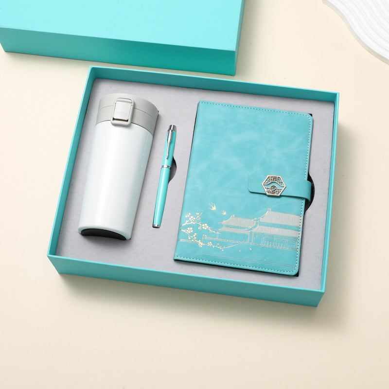 To Be No. 1 Coffee Cup Notebook Suit School Anniversary Gift Box Graduation Season Gift Logo