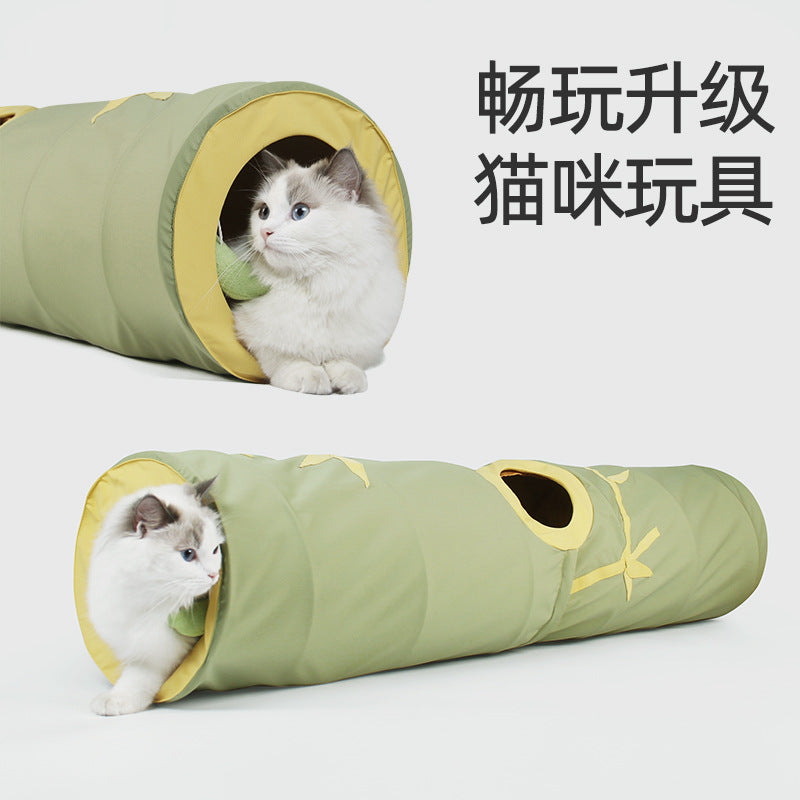 Jizaizi Factory Direct Original Products Cat Tunnel Four Seasons Universal Foldable Cat Channel Educational Toys