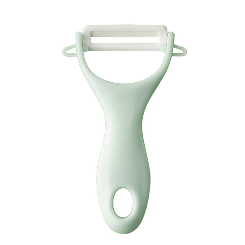 Ceramic Peeler Peeling Peeler Planer Household Potato Apple Vegetable Peeling Scraper Melon Planer Gift Printing