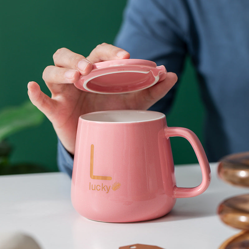 Creative Ceramic Cup High Color Value Water Cup Mug Gift Box Practical Small Gifts For Suit Opening Activities