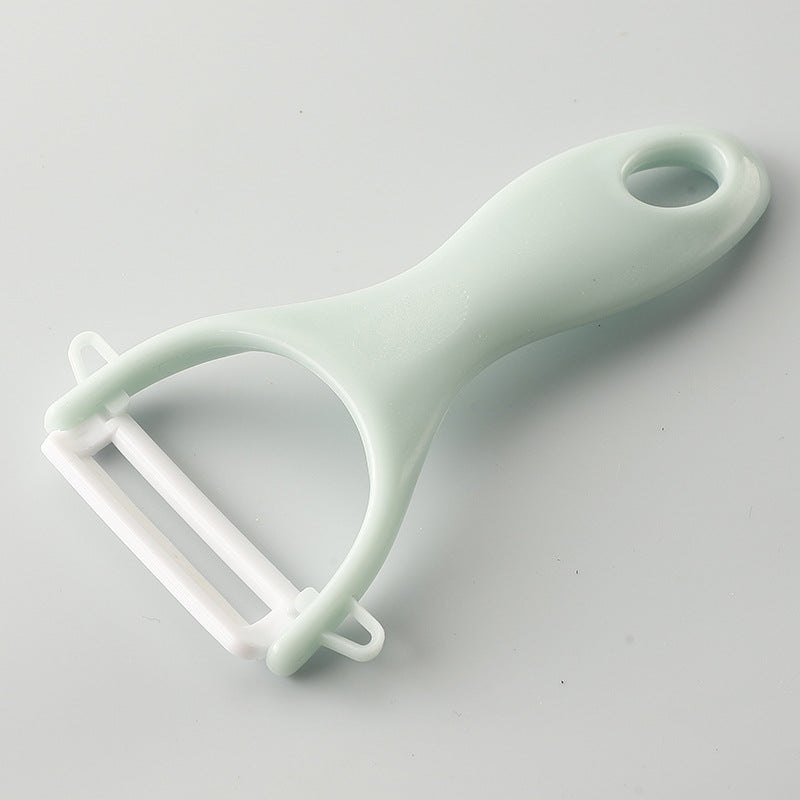 Ceramic Peeler Peeling Peeler Planer Household Potato Apple Vegetable Peeling Scraper Melon Planer Gift Printing