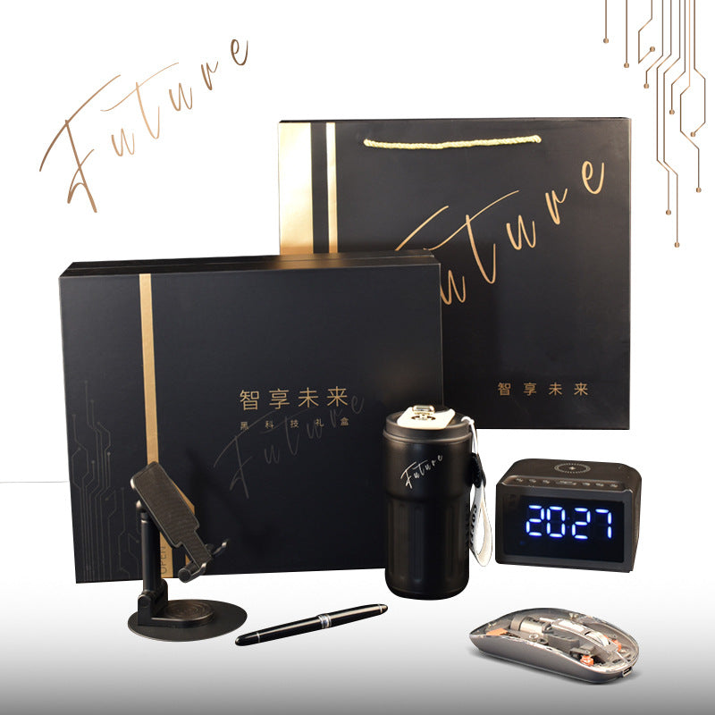 The Company's Business Companion Gift To Send Customers Advanced Intelligent Technology Sense Gift Combination Enterprise Anniversary Suit Gift Box