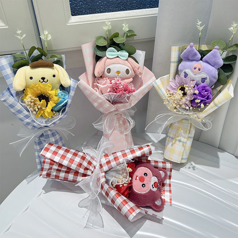 Children's Day Kolomi Doll Doll Small Flower Bouquet For Colleagues And Teachers Birthday Gifts Creative Small Gifts
