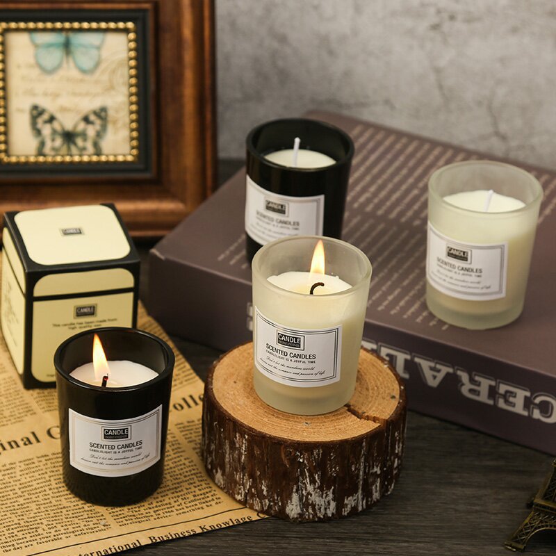 Aromatherapy Candle Incense Soothe Sleep Aid Home Indoor Lasting High-end Sense Accompanying Gift Box Bedroom Style Gift