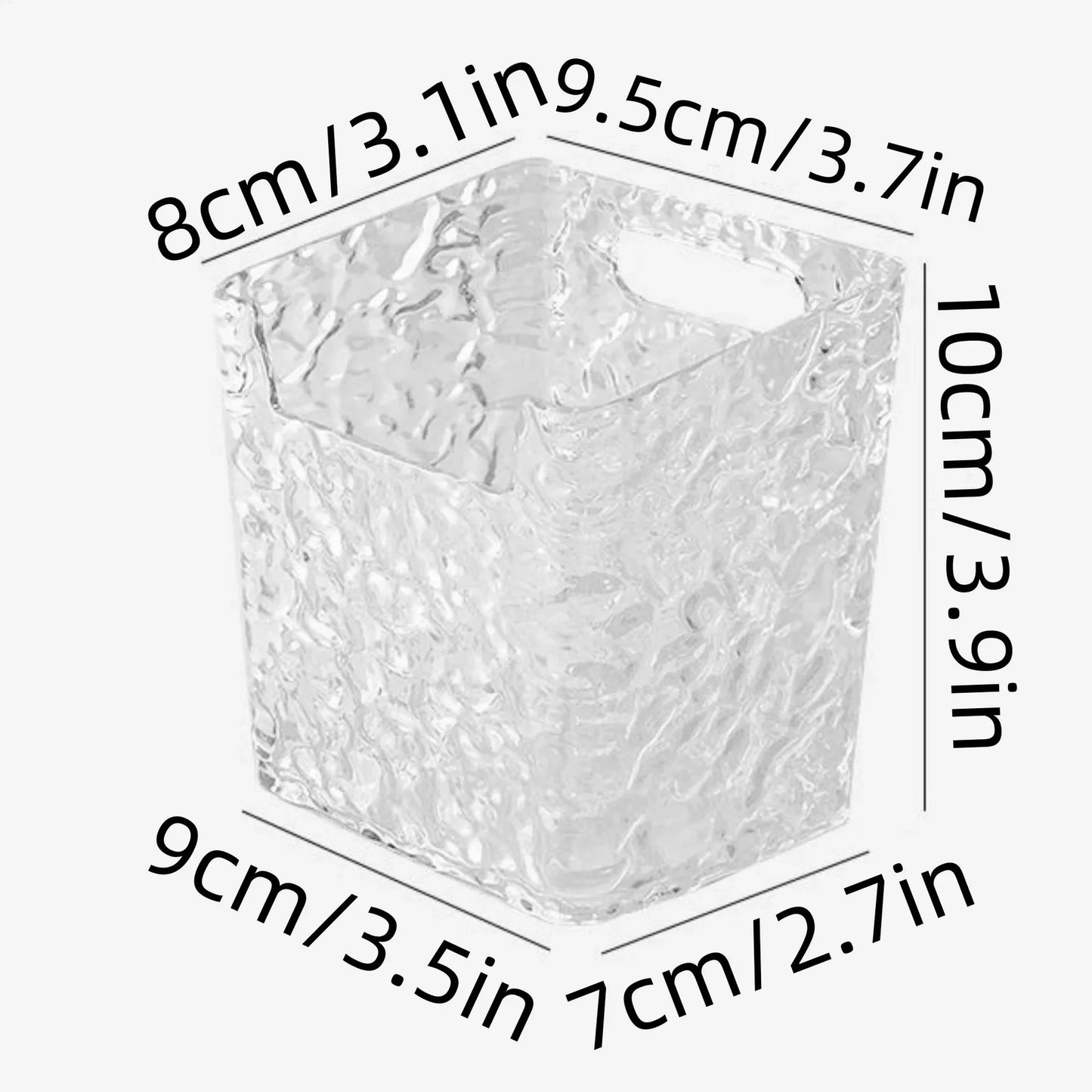 Discarded Face Towel Storage Box Wall Hanging Bathroom Washstand Storage Rack Cotton Soft Towel Tissue Toilet Storage Rack