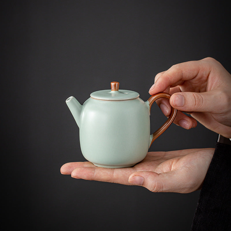 Antique Guofeng Ruyao Zhenzang Tea Set Business Gift Suit Company Enterprise Activities Accompanying Gift Employee Welfare Gift