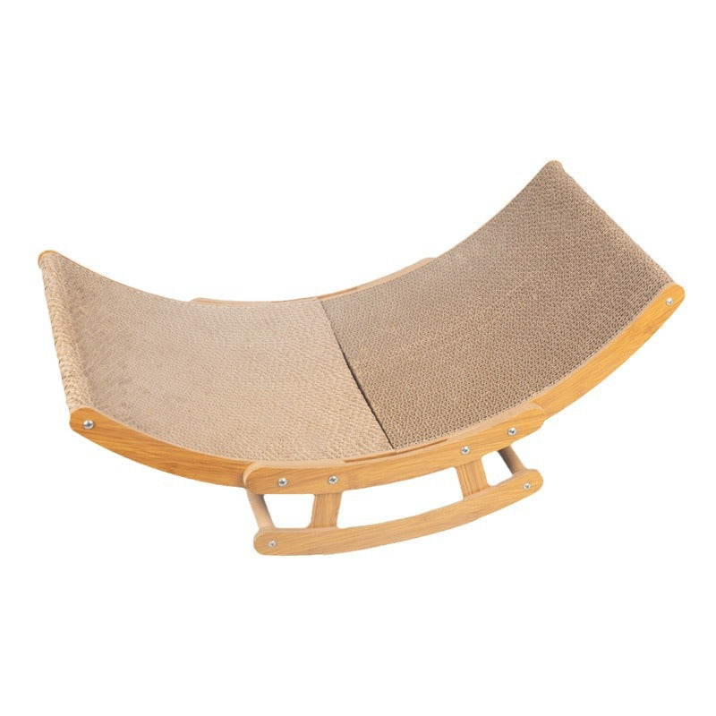 Cat Cat Scratch Board Shaker Sofa Durable Non-chip Corrugated Paper Large Grinding Claw Relieving Stuffy Self-Hi Toys Wholesale