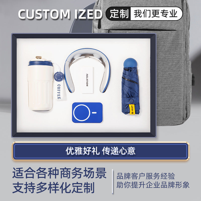 Company Business Gift Set Gift Box Activity Accompanying Gift To Send Staff To Open Store Celebration Souvenir Custom Logo