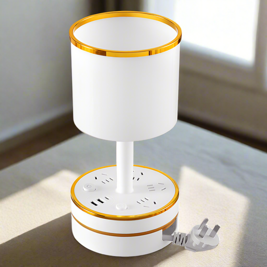 Retractable Storage Desk Lamp Socket Long Line Multi-function Eye Protection Student Household With USB Night Light Wiring Board
