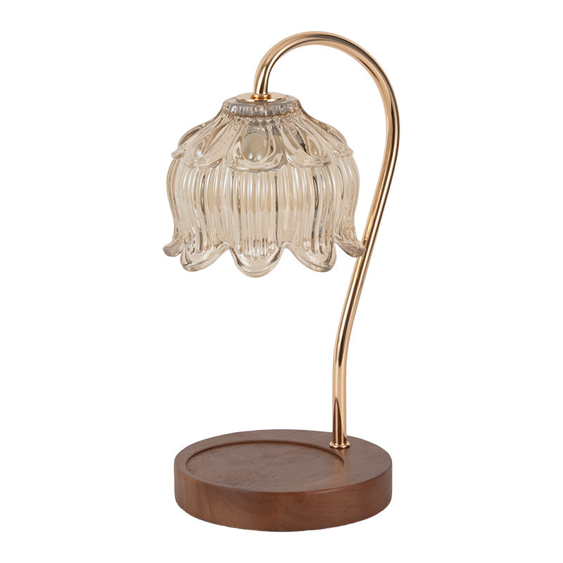 Cross-Border Simple Fireless Aromatherapy Wax Lamp Retro Candle Lamp Atmosphere Lamp Dimming Timer Birthday Wedding Gift