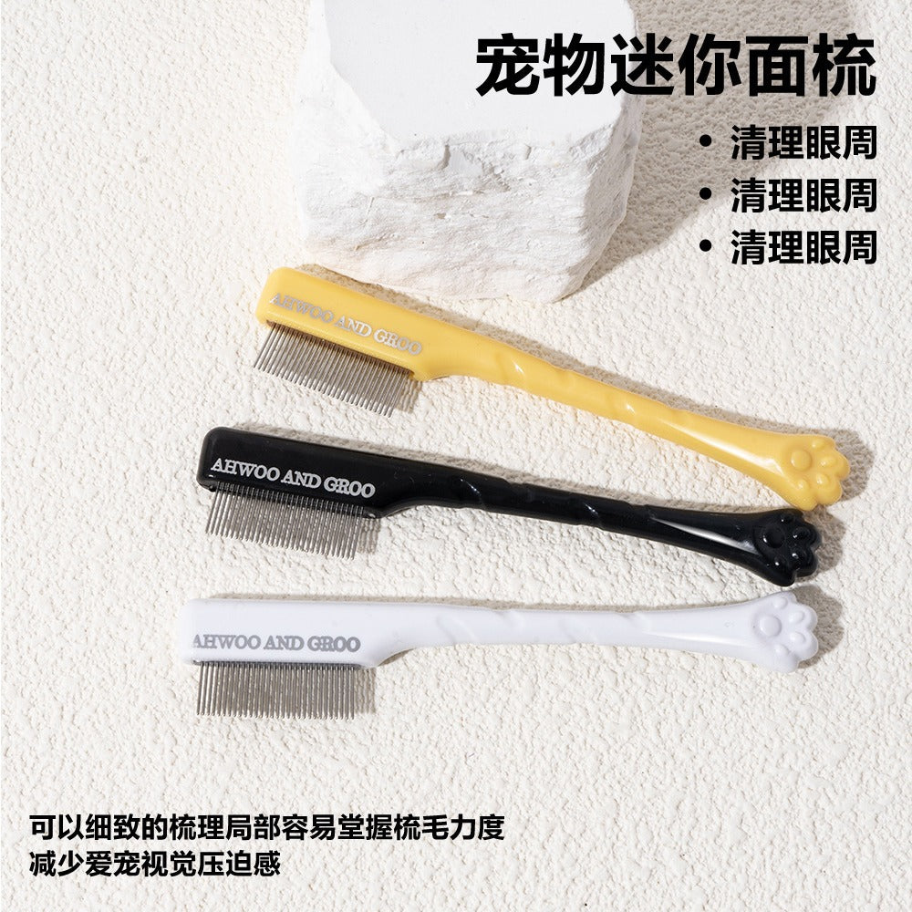 Tear Trace Comb Tear Trace Whitewash Pet Tear Trace Brush Eye Cleaning Brush Brush Eye Excrement Brush Cat Dog Than Bear