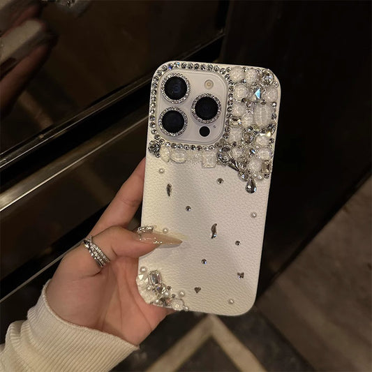 Luxury Diamond-encrusted Phone Case For Apple 16promax New IPhone14Pro Goddess Temperament High-end