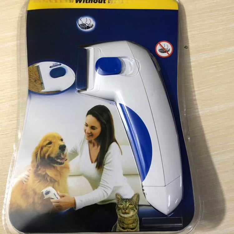 Pet Electric Lice Remover Flea Cleaning Brush Comb Hair Comb Dog Lice Catcher Cross-border Dedicated Flea Doctor