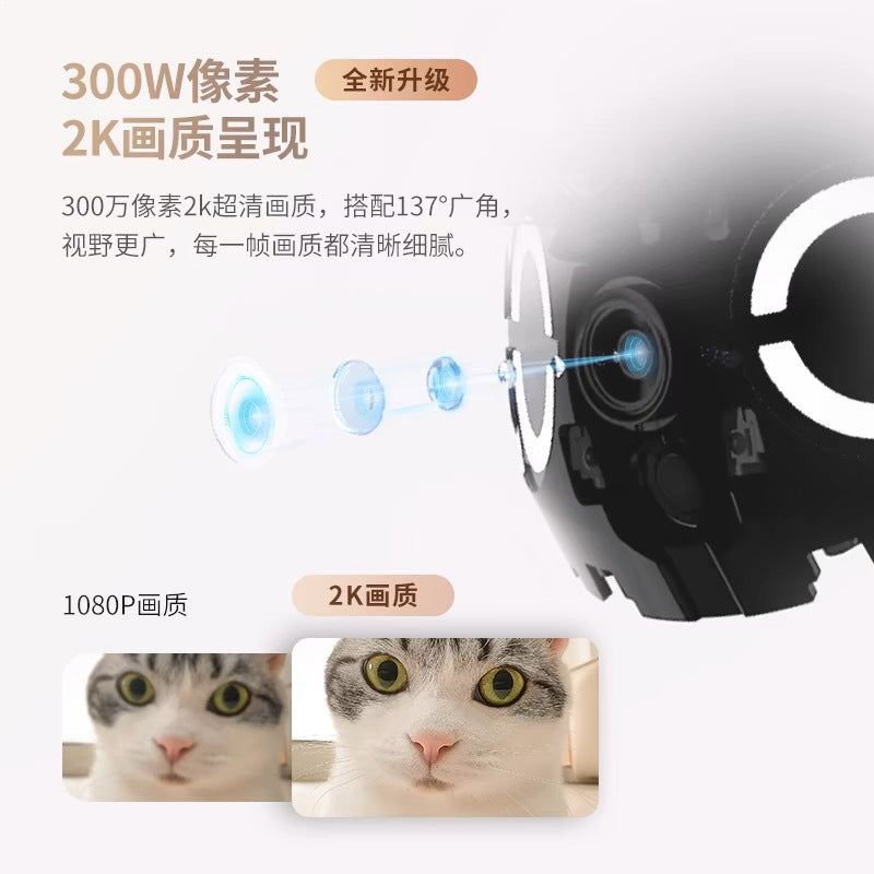 EBO Pet Robot Toy ROLAmini Intelligent Mobile Camera Home Indoor Plug-free Use Monitoring