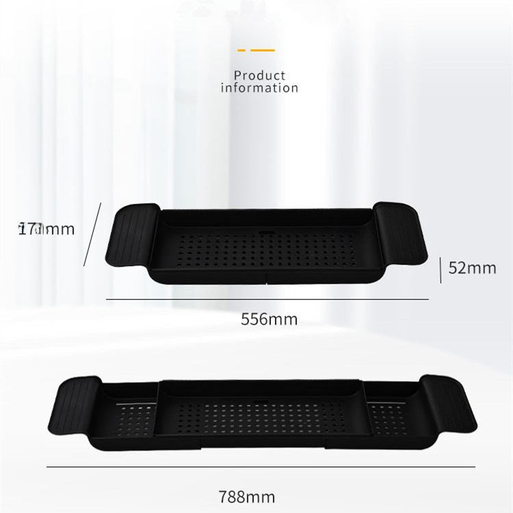 Bathroom Bathtub Storage Rack Tray Toilet Bath Storage Board Multifunctional Shelf Mobile Phone Flat Non-slip Bracket