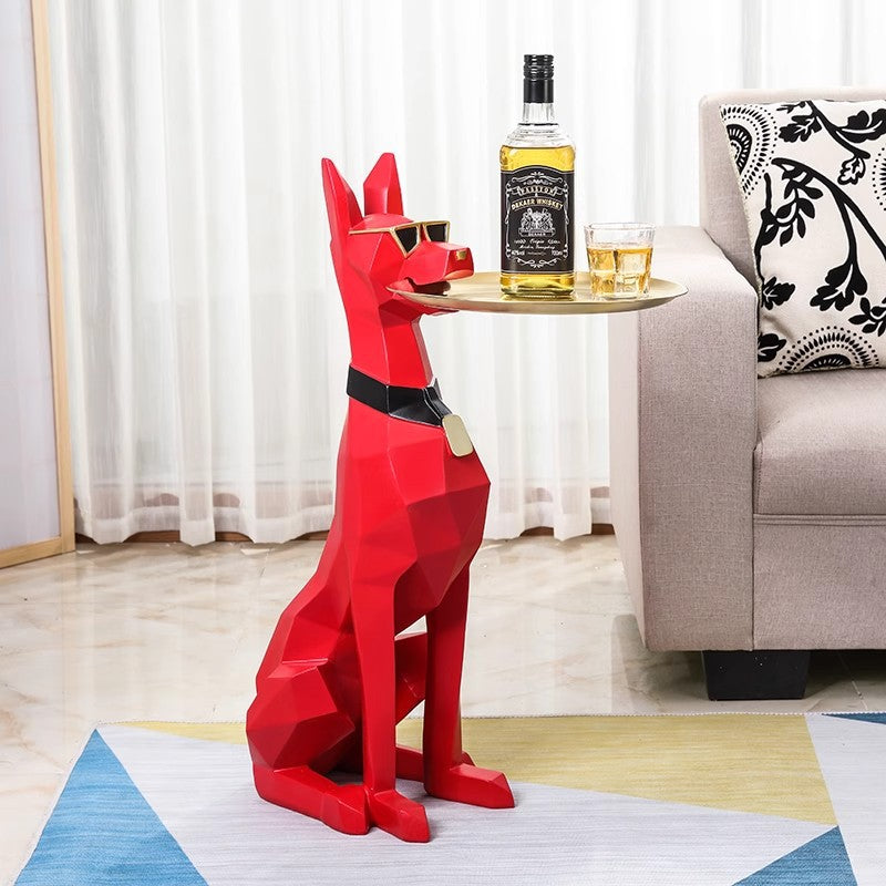 Living Room Ornaments Violence Bear Internet Celebrity Landing Large Dog Light Luxury Entrance Art Advanced Sense Niche Home Decorations