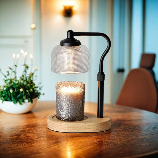 Melting Wax Lamp Aromatherapy Lamp Telescopic Amazon Cross-border American Wax Melting Adjustable Height Melting Candle Lifting Household