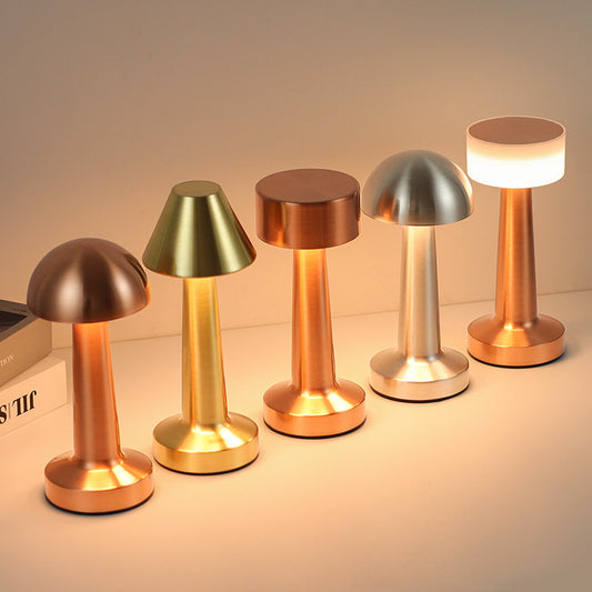 Bar Table Lamp Desktop Nightlight Charging Outdoor Music Restaurant Table Lamp Retro Bar Lamp Clear Bar Atmosphere Lamp