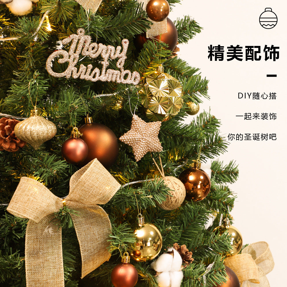 2025 New Christmas Tree Living Room Home Christmas Scene Arrangement Handmade Decorations Ornaments Package Small Gifts