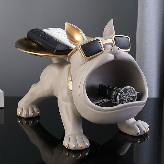 Doorway Entrance Desktop Bucket Key Storage Ornaments Light Luxury Decoration Entrance Shoe Cabinet Tray Creative Home Good