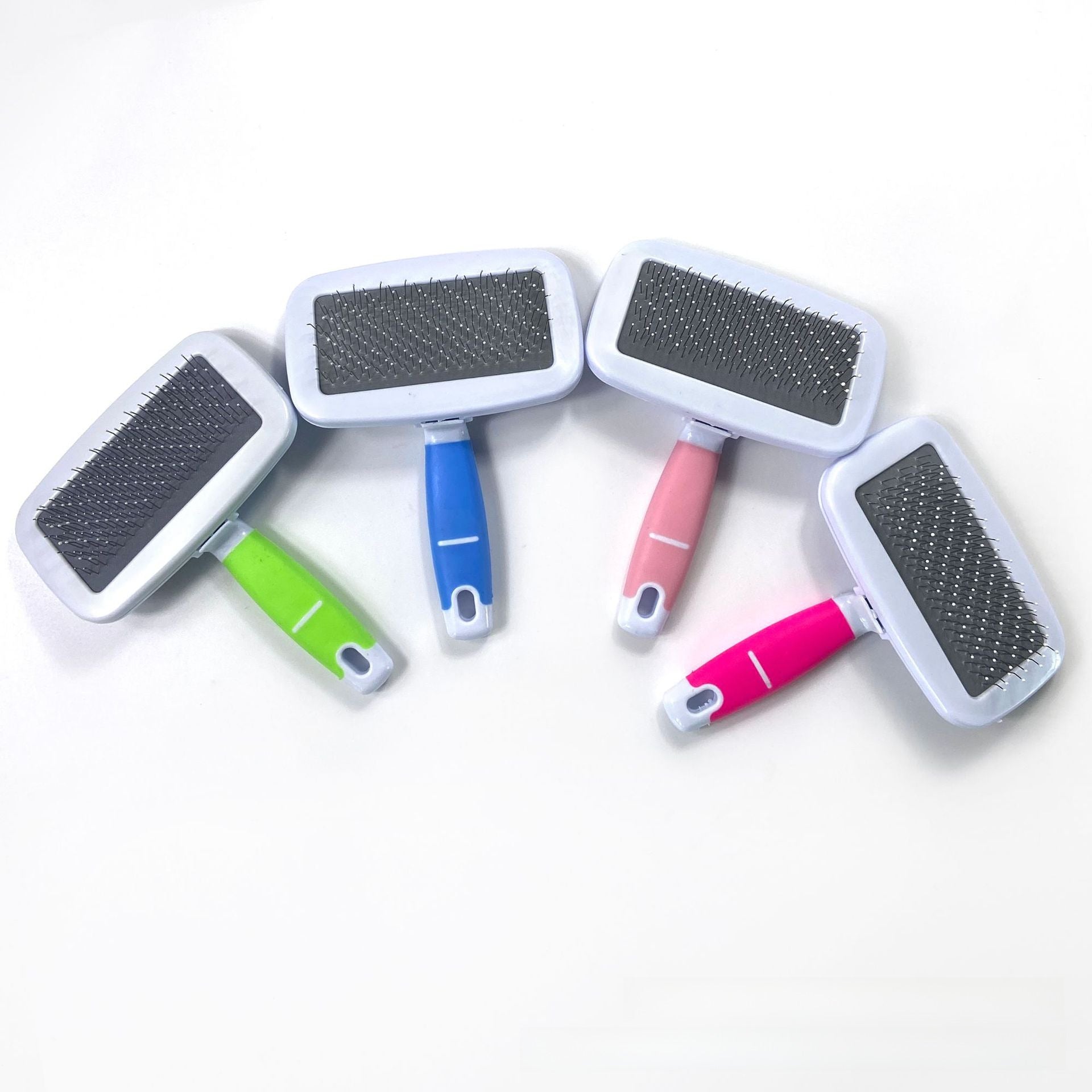 Pet Supplies Dog Comb Non-slip Handle Pet Pin Comb Cat And Dog Brush Small And Medium-sized Dog Brush Cleaning Supplies
