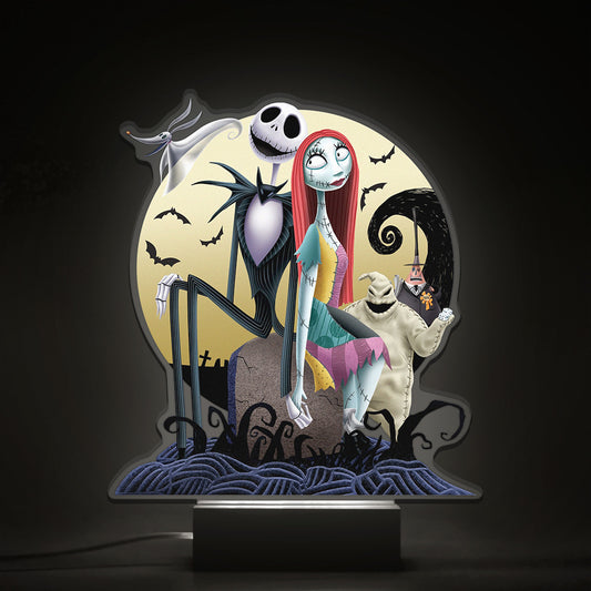Cross-border Beech Nightlight Christmas Night Horror Strange Birthday City Night Jack Halloween European And American Animation Movies Around